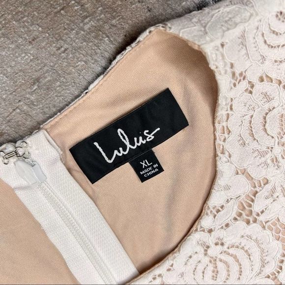 LULU'S Corita White Lace Sleeveless Midi Dress XL - Picture 4 of 16